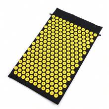 EAD 新款針灸按摩墊瑜伽穴位按摩墊減壓背部針灸墊按摩墊枕頭按摩墊 - 黃色 - 查看 6