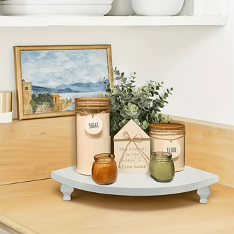 1 Pieza Soporte Antiguo De Esquina De Madera Para Decoración, Mostrando Artículos U Objetos Adornos En Cocina, Bar De Café, Casa De Campo, Baño Y Restaurante