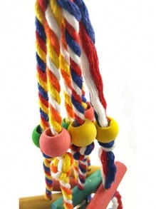 1 PC Bird Chewing Toy Funny Rope Parrot Toy Bite Resistant Bird Tearing Toy Cockatiels Parakeet Toy - Multicolor - View 11