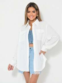 Women Blouses - trắng - Xem 1