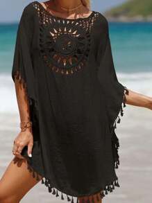 Women Cover Ups - màu đen - Xem 1