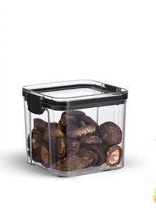 1pc Sealed Container Clear Plastic Jar For Kitchen Storage Of Grains, Dried Fruit, Tea, Etc. - Multicolor - View 9