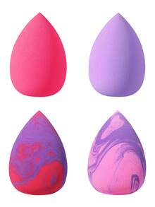 4PCS Makeup Sponge,Suitable For Cream & Powder Concealer, Loose Powder Makeup Applicator - Multicolor - View 11