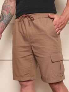 Men Denim Shorts - Rỉ Nâu - Xem 4