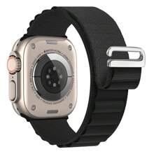 Alpine Loop Band Compatible With Apple Watch Strap Ultra 2 49mm 45mm 41mm 44mm 40mm 42mm 38mm Band Metal G-Hook Nylon Bracelet  Ultra 9 5 SE 6 7 8 Strap
