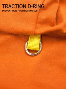 2024 Mới Đúng mốt Quần áo thú cưng Với Truyền nhiệt Thiết kế , Chó Đối với Chó nhỏ Và Mèo , Thú cưng Trang phục - Màu Cam san hô - Xem 4