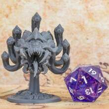 Beholder Juego De Mesa En Miniatura De Pathfinder Y Dungeons And Dragons Para Jugar Con Roles, 1 Pieza - Gris Oscuro - Ver 4