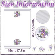 4pcs Hoa oải hương Phòng bếp Khăn mặt Bộ , Bao gồm Cái đĩa Khăn mặt , Làm sạch , Và Khăn Tay , cm , Tím , Lý tưởng Đối với Nhà nông Phòng bếp Và Phòng tắm Đồ trang trí , Tuyệt vời Qủa tặng Đối với Hoa oải hương Người yêu - Nhiều màu - Xem 2