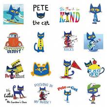 50 张/包猫宠物贴纸，可爱卡通动物美学标签，自粘密封文具，适用于剪贴簿、信封、儿童礼物、青少年派对用品、激励奖励、可爱贴纸、剪贴簿用品、贴纸包