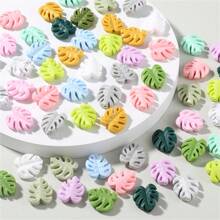 10 cái 20x23mm Silicone Lá cây Hạt , Lá hình Hạt - Nhiều màu - Xem 18