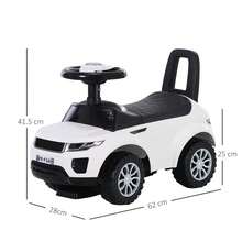Kids Push Ride-Ons - White - View 8