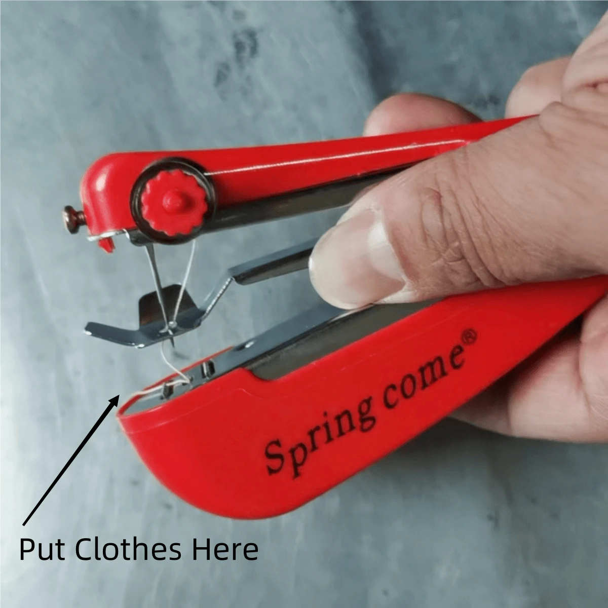 Mini Handheld Sewing Machine, Portable Creative Manual Sewing Machine