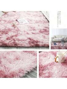 Alfombra Decorativa Sala De Estar Y Dormitorio 200 * 140 Cm - Azul - Ver 2