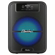 COMBO DE BAFLES BOCINAS PORTÁTILES CON MICRÓFONO STEUBEN - Negro - Ver 2