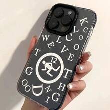 Trắng Váy rộng Tiếng Anh Đen Cạnh Tiếng Anh Lỗ lớn Đen Cạnh Ốp lưng & bao da điện thoại Đối với iphone12 - Nhiều màu - Xem 1