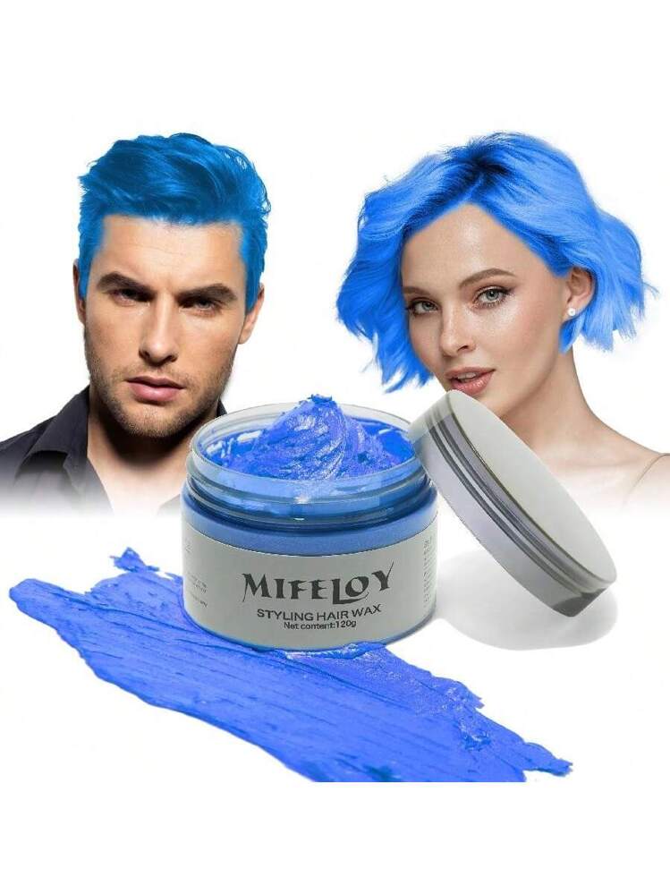 Temporary Hair Color Wax 4.23 Oz, Instant Natural Hairstyle Cream