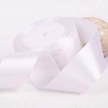 1 Roll 4cm Satin Ribbon, 22 Meters, Diy Handmade Rose Flower Material, Cake Box Packaging Ribbon, Flower Bouquet Wrapping, Gift Packaging Ribbon, - Width About 4cm - View 11