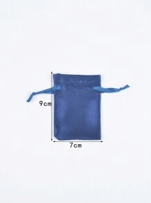 5 cái Đúng mốt Vải Sa tanh & Lụa Dây rút Đối với Nhẫn , Hoa tai , Vòng tay , Ngày lễ tình nhân Đối với phụ nữ - Túi dây rút satin - Xem 3