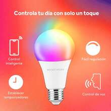 Select Sound Rocket House Rainbow Rgb Wifi 11w Led Smart Light - Multicolor - View 3