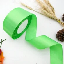 25码编织缎带，适用于钩编、帽子、编织、婚礼蛋糕、礼品包装、DIY、场景装饰、节日装饰、房间装饰、窗户装饰、走廊装饰、办公室装饰、圣诞节家居装饰。多款式涤纶丝带，适用于DIY、玫瑰花材料、礼品包装缎带、婚礼和派对蝴蝶结 - 通用节日用途，无需电池或电力，无需羽毛。 - 1卷 - 查看 13