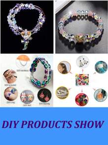 1串紫色玻璃珠，尺寸可选：3毫米/4毫米/6毫米/8毫米/10毫米/12毫米，适合制作耳环、手链、脚链、项链和其他首饰，也可用于圣诞树装饰、节日装饰、婚礼装饰和窗户装饰。 - 紫羅蘭色 - 查看 6