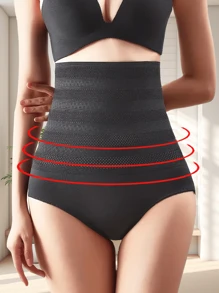 1 Máy Tính Nữ Ren Miếng Dán Cường Lực Nâng Mông Cao Cấp Bụng Điều Khiển Định Quần Lót - màu đen - Xem 5