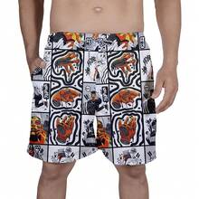 Men Beach Shorts - màu đen - Xem 1