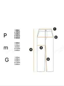 Women Pants - Màu Khaki - Xem 6