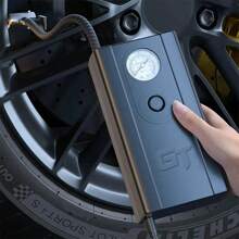 SUITU Car Mounted Inflation Pump, Digital Display, Portable Electric 12V Tire Inflation Machine, Multifunctional On-Board Car Inflation Pump - Car Model-dC - View 2