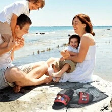 Multipurpose Nylon Mesh Drawstring Bag For Beach Toys, Swimming, Camping, And Travel - Durable And Convenient - Black - View 5