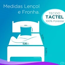 Acessórios de Roupa de Cama para Bebês e Crianças - Verde - Visão 2