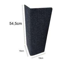 Cat Scratcher Carpet Protector Sofa And Bed Box - Black - View 3