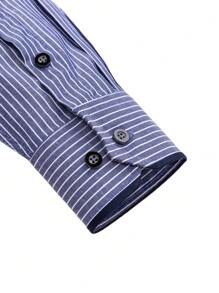 Men Shirts - Navy Blue - View 4