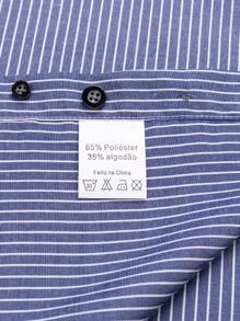 Men Shirts - Navy Blue - View 7