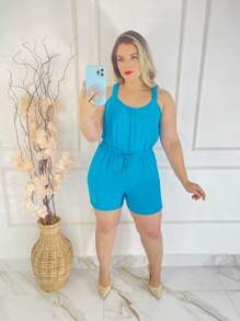 Women Two-Piece Outfits - 淺藍色 - 查看 3
