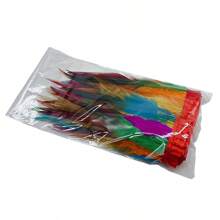 1Meters Artificial Feathers Trim Crafts Sewing Clothing DIY 4-6/10-15cm Party Wedding Feathers Ribbon Hair Jewelry Making Plumas Accessories Decoration