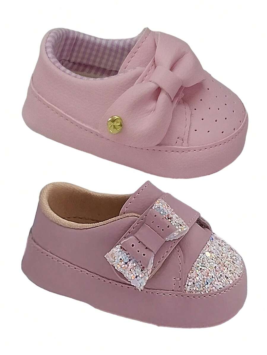 Baby Sneakers - Màu Hồng baby - Xem 1