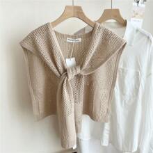 1pc 女士新款纯色针织披肩春秋季轻薄高档时尚个性配饰女 - 彩色 - 查看 20