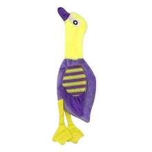Pet Plush Three Color Soft Fabric Animal-Shaped Squeaky Interactive Toy For Dogs And Birds - Multicolor - View 3