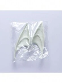 1pair Realistic Elf Ear For Halloween & Cosplay Party - Multicolor - View 9