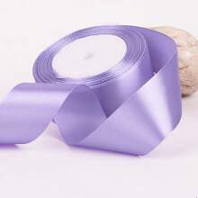 1 Roll 4cm Satin Ribbon, 22 Meters, Diy Handmade Rose Flower Material, Cake Box Packaging Ribbon, Flower Bouquet Wrapping, Gift Packaging Ribbon, - Width About 4cm - View 22