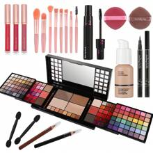 UCANBE Set de maquillaje Halloween De larga duración Impermeable A prueba de manchas Mate Crema / Satén Alto brillo Metálico - Multicolor - Ver 1