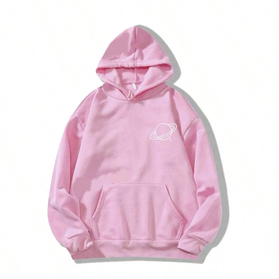 Women Sweatshirts - 淺粉色 - 查看 1