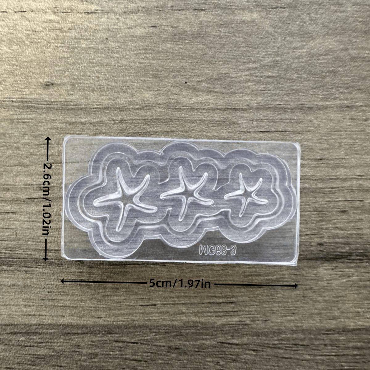 1 Stück 3d Nail Art Silikon Form Für Diy Uv-harz Epoxy-harz ...