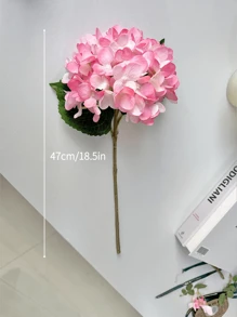 1支/2支/4支人造绣球花束，DIY生日派对装饰，婚礼花篮，新娘捧花，家居装饰，餐厅，卧室，窗台，花瓶装饰，情人节，新年装饰，户外花园，情人节礼物，毕业礼物