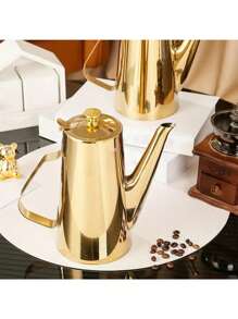 1 件加厚不锈钢冷水壶，适合下午茶和咖啡，美丽的花卉设计，易于清洁，适合餐厅使用，适合户外、露营 - 彩色 - 查看 6