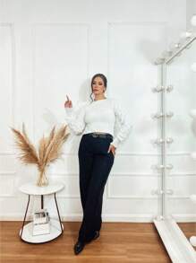 Women Sweaters - trắng - Xem 4