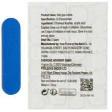 24pcs Fruit Jelly-Shaped Cat Eye Short False Nails With Jelly Glue And Nail File, Noble And Elegant Style Press On Nails Nail Supplies