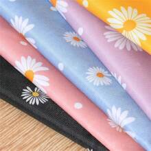 1pc Hanging Kitchen Garbage Bag Dispenser, Plastic Bag Organizer, Wall Mounted Storage Bag With Daisy Flower Pattern Kitchen Items Kitchen Accessaries Kitchen Tools - Multicolor - View 7