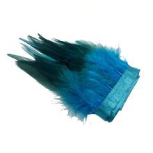 1Meters Artificial Feathers Trim Crafts Sewing Clothing DIY 4-6/10-15cm Party Wedding Feathers Ribbon Hair Jewelry Making Plumas Accessories Decoration